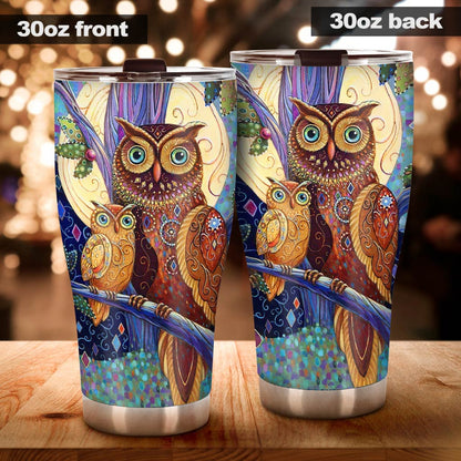 Moon Owls Tumbler