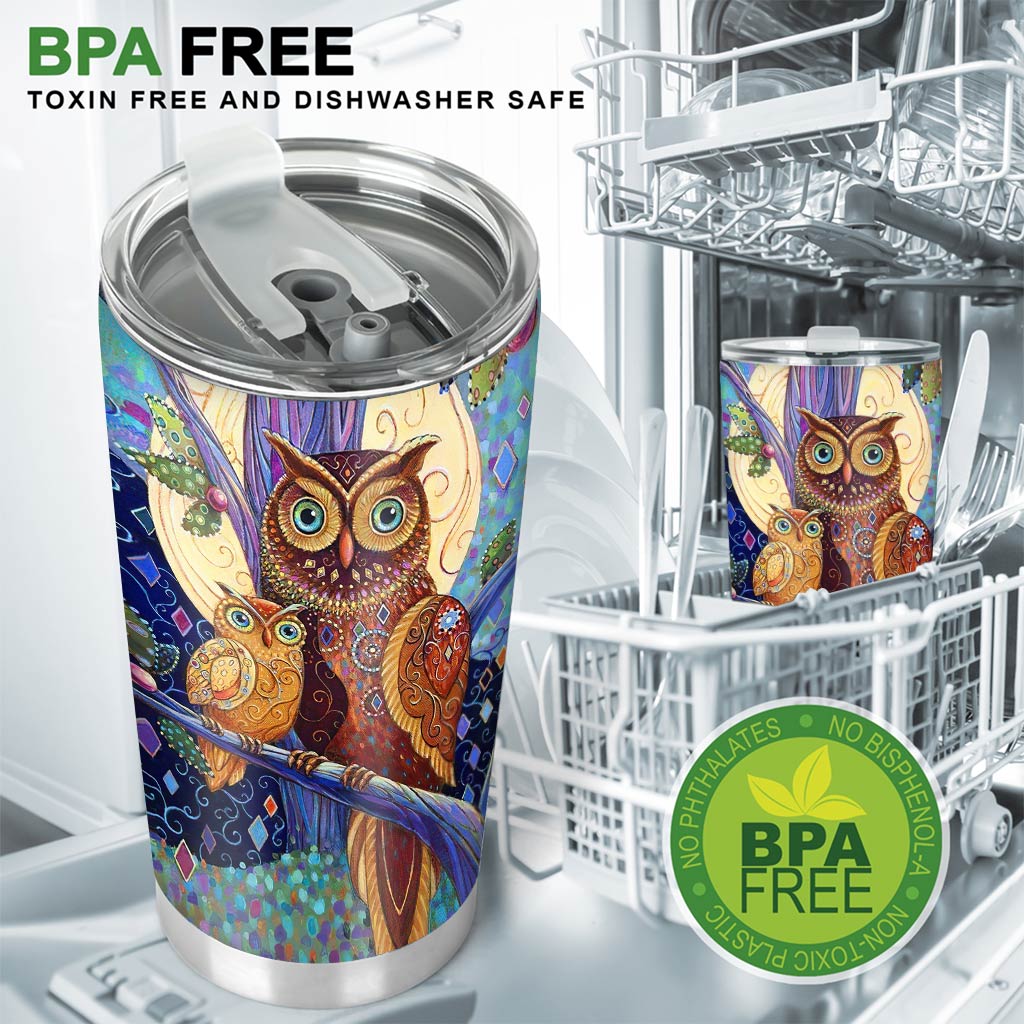 Moon Owls Tumbler