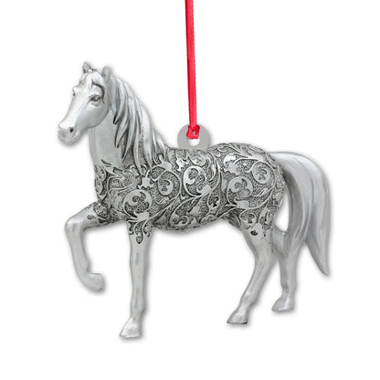 Beautiful Horse - Christmas Horse Ornament With 3D Pattern Print (Printed On Both Sides)