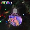 You And Me We Got This - Personalized Christmas Turtle Round Led Acrylic Ornament