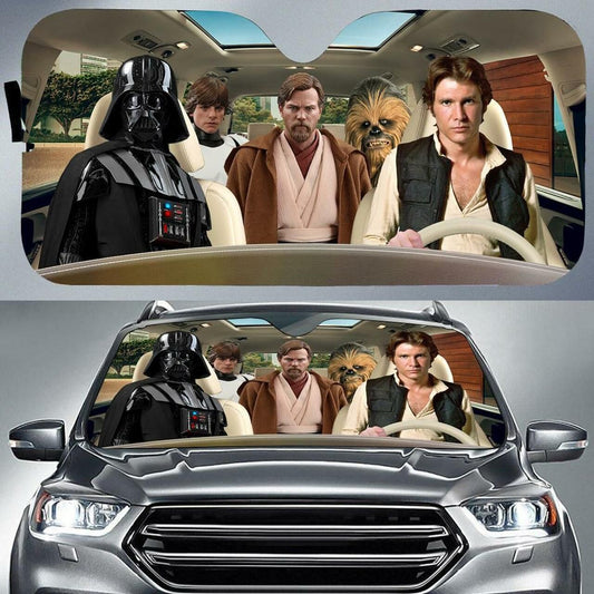 The Force Is Strong The Force Car Sunshade 0523