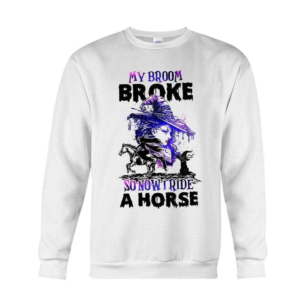 I Ride A Horse - Halloween T-shirt and Hoodie 102021