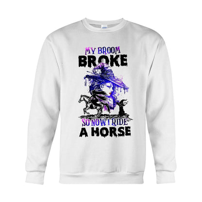 I Ride A Horse - Halloween T-shirt and Hoodie 102021