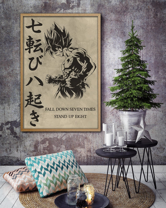 Stand Up Seven Balls Canvas and Poster 0823