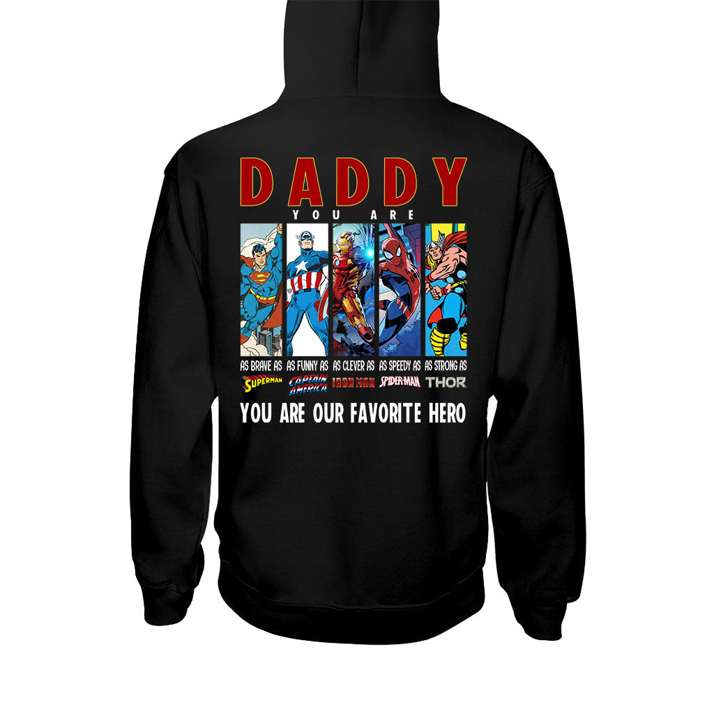 Super Daddy - Personalized Father T-shirt and Hoodie