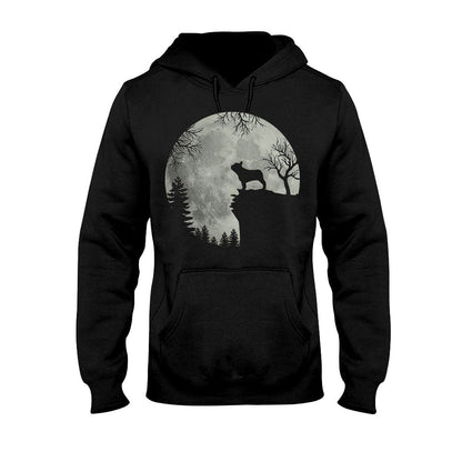 White Night French Bulldog Halloween T-shirt And Hoodie 092021