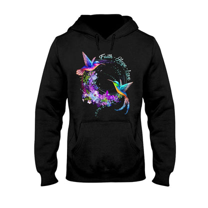 Faith Hope Love - Hummingbird T-shirt and Hoodie 112021