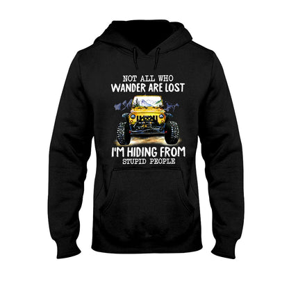 Not All Who Wander Are Lost - Car T-shirt and Hoodie 112021