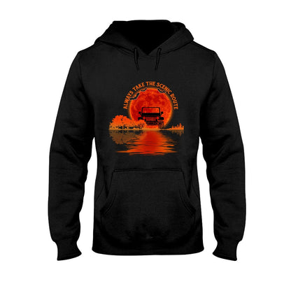 Always Take The Scenic Route - Car T-shirt and Hoodie 112021