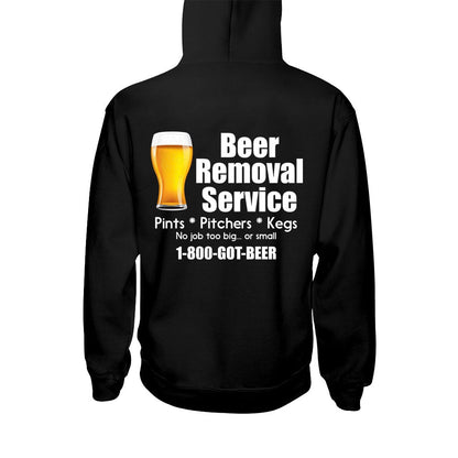 Beer Removal - Personalized T-shirt And Hoodie 0821