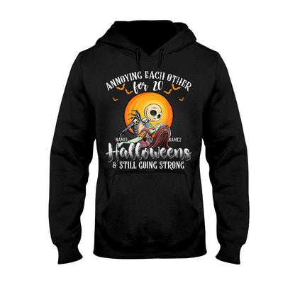 Annoying Each Other - Personalized Halloween Nightmare T-shirt and Hoodie