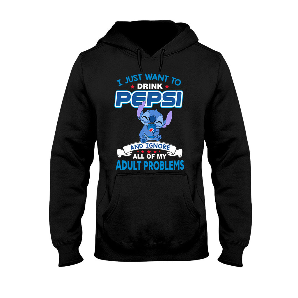 I Just Want To Drink - Blue Soft Drink T-shirt and Hoodie