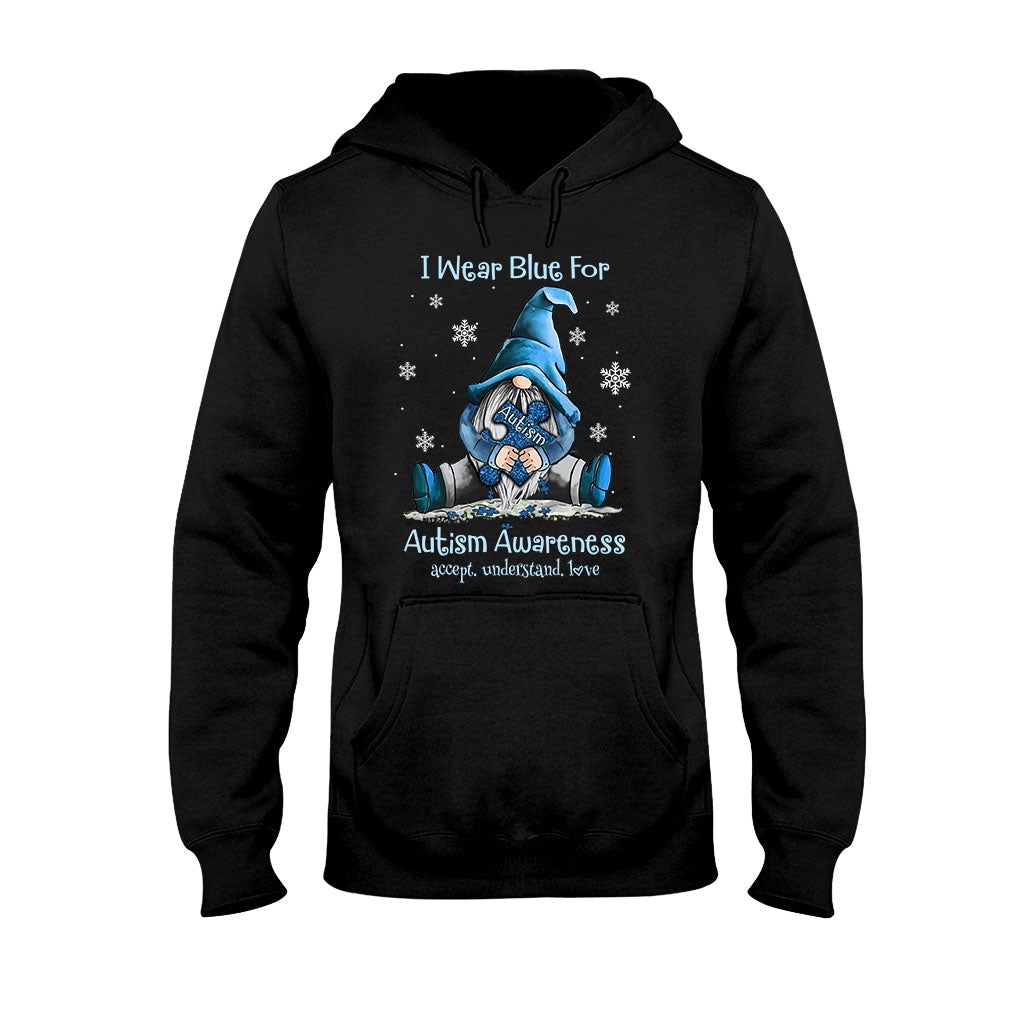 I Wear Blue - Autism Awareness T-shirt And Hoodie 062021