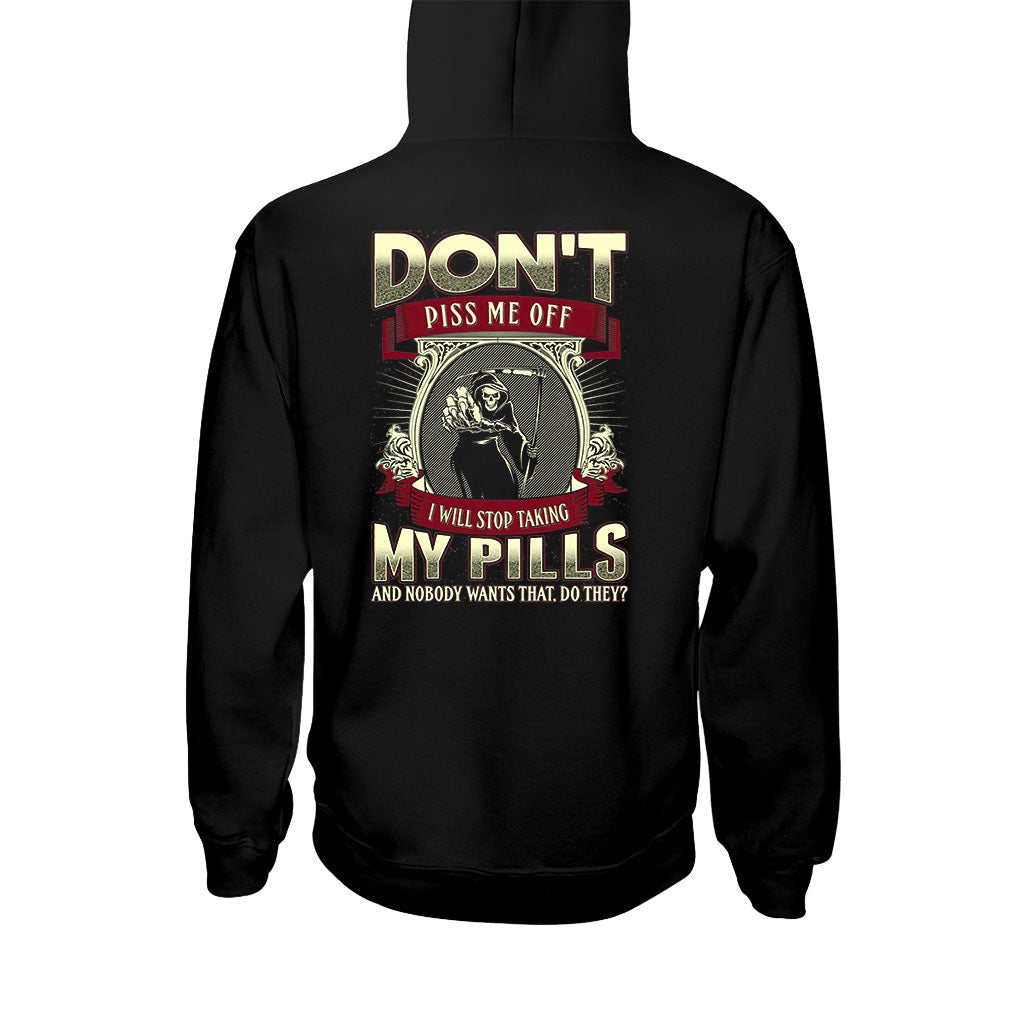 Don't Piss Me Off - Skull T-shirt and Hoodie 0721