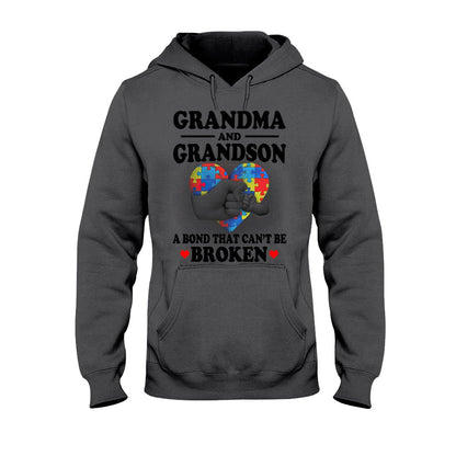 Grandma And Grandson - Autism Awareness T-shirt and Hoodie 112021