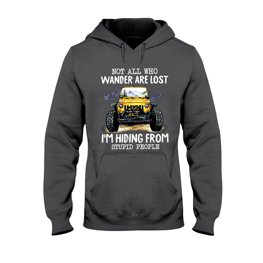 Not All Who Wander Are Lost - Car T-shirt and Hoodie 112021