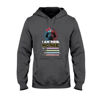 I Am Their Mother - Personalized The Force T-shirt and Hoodie