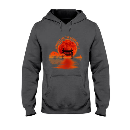 Always Take The Scenic Route - Car T-shirt and Hoodie 112021