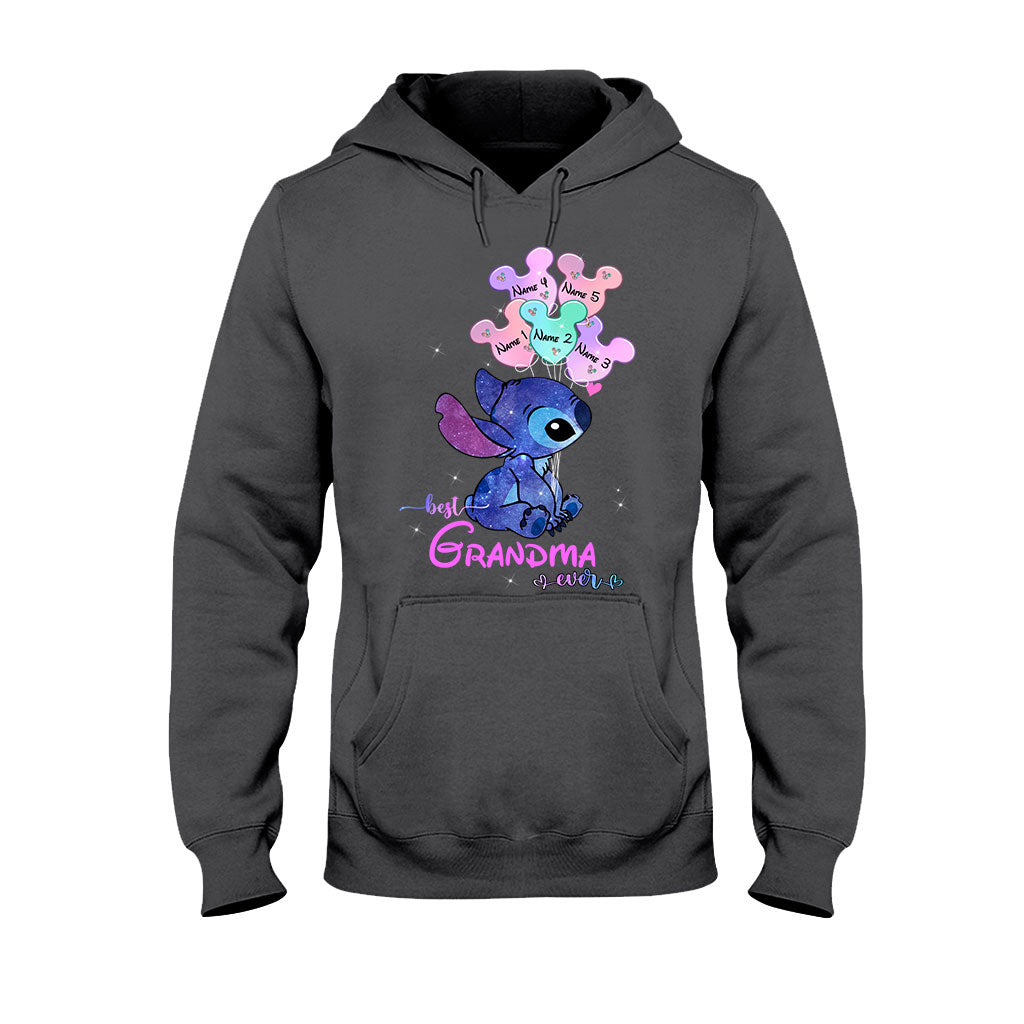 Best Grandma Ever - Personalized Mother's Day Ohana T-shirt and Hoodie