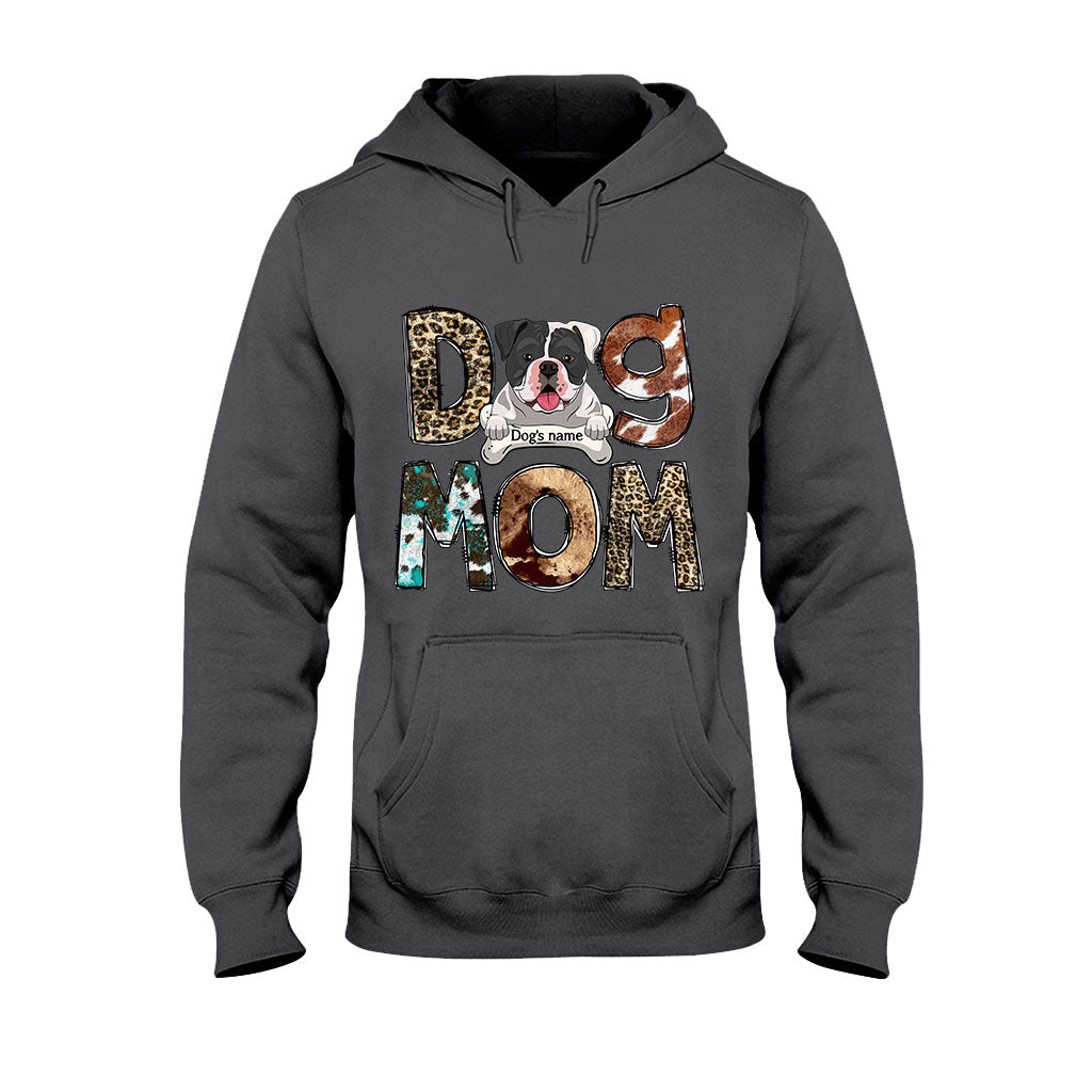 Dog Mom - Personalized Mother's Day Father's Day T-shirt and Hoodie