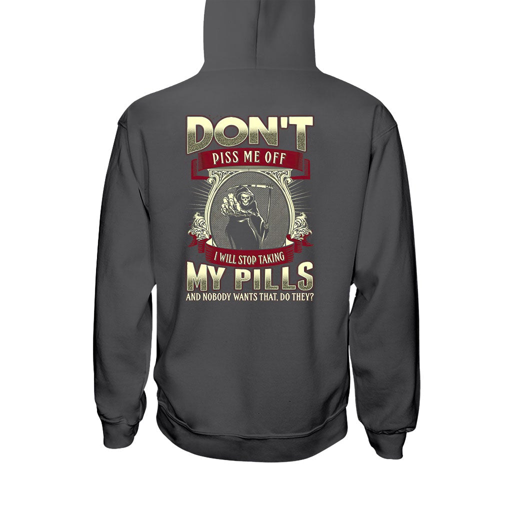 Don't Piss Me Off - Skull T-shirt and Hoodie 0721