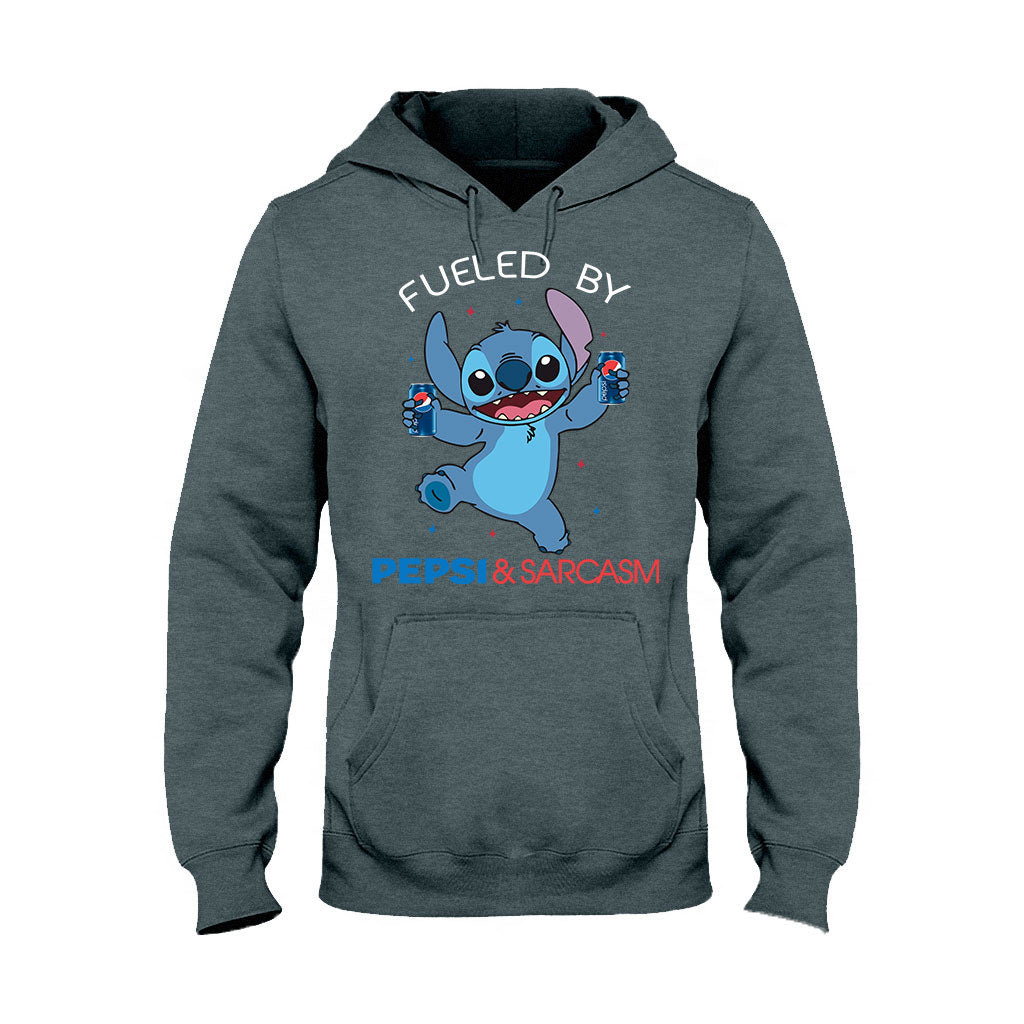 Fueled By Blue Soft Drink T-shirt and Hoodie