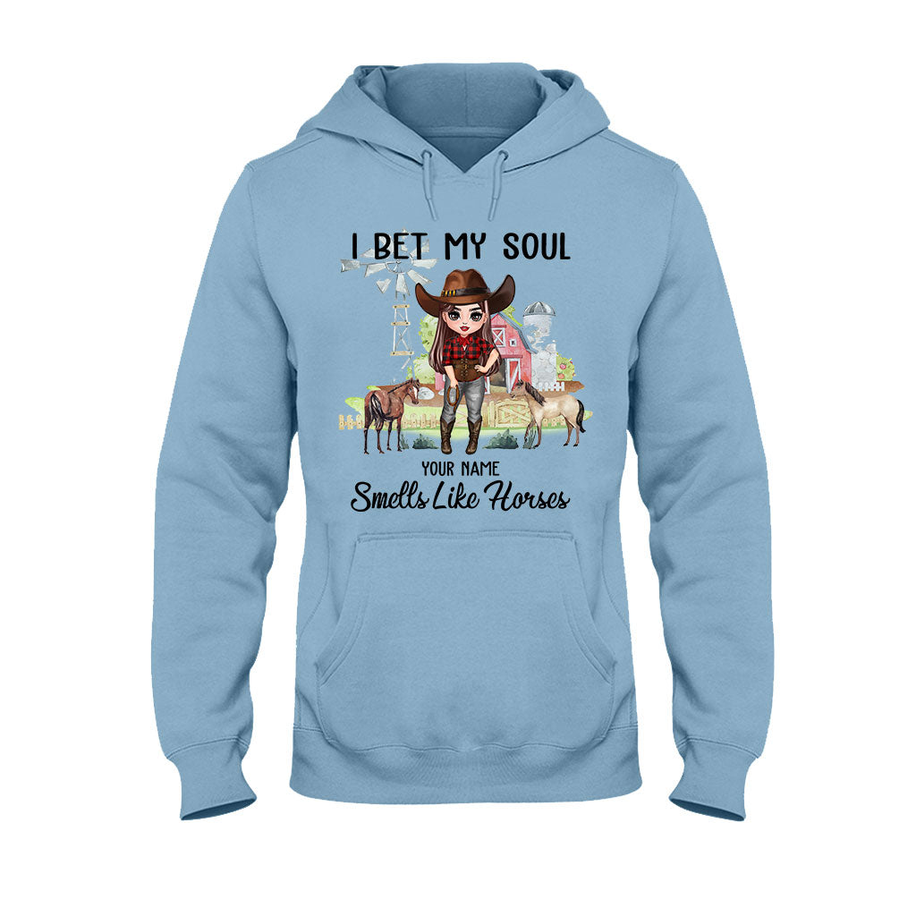 I Bet My Soul Smells Like Horses - Personalized Horse T-shirt and Hoodie