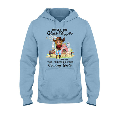 This Princess Wears Cowboy Boots - Personalized Horse T-shirt and Hoodie