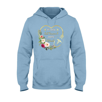 Forever A Nurse At Heart - Nurse T-shirt and Hoodie