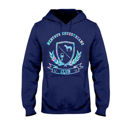 Nervous Equestrians Club - Horse T-shirt and Hoodie