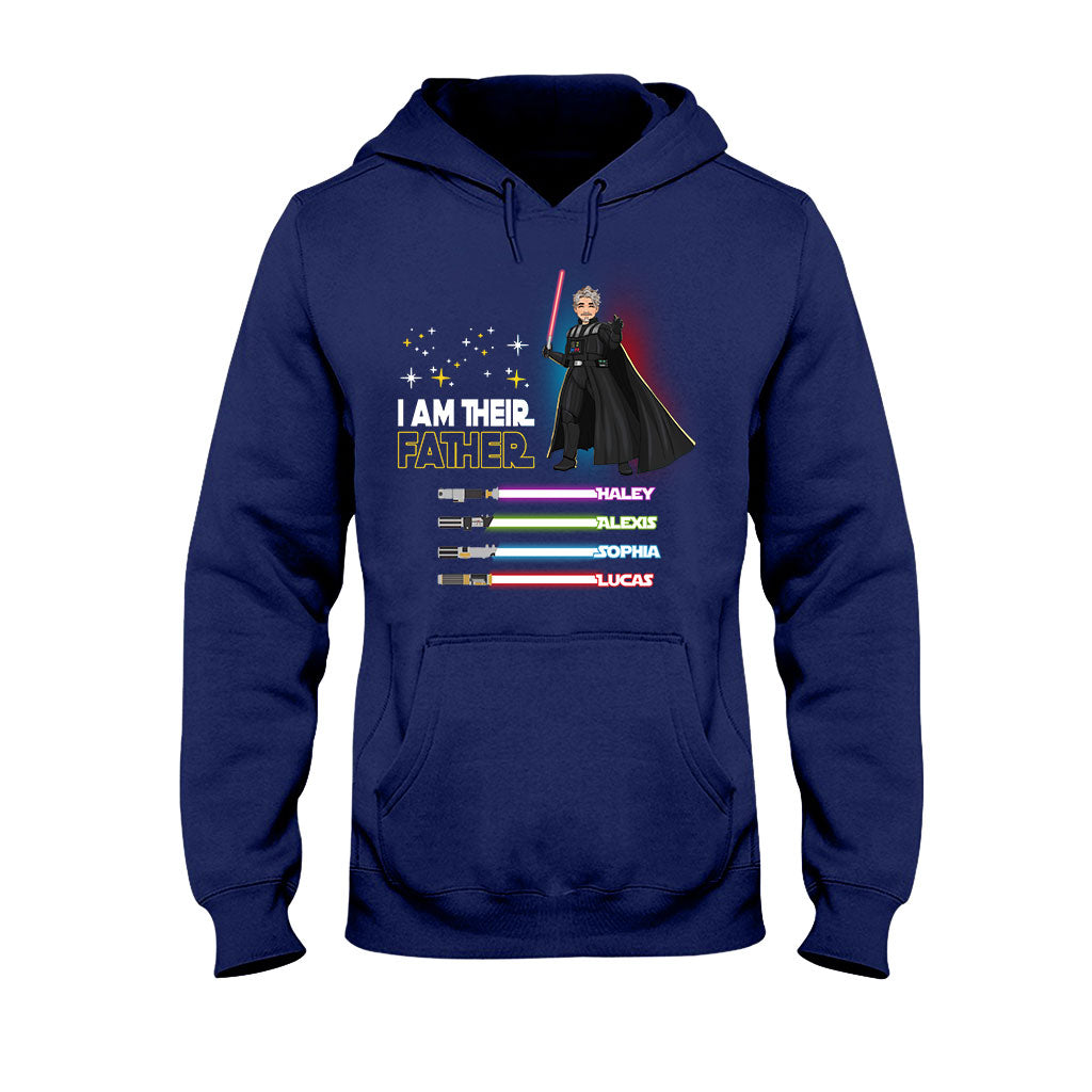 I'm Their Father - Personalized Father T-shirt and Hoodie