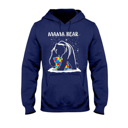 Mama Bear - Autism Awareness T-shirt and Hoodie 112021