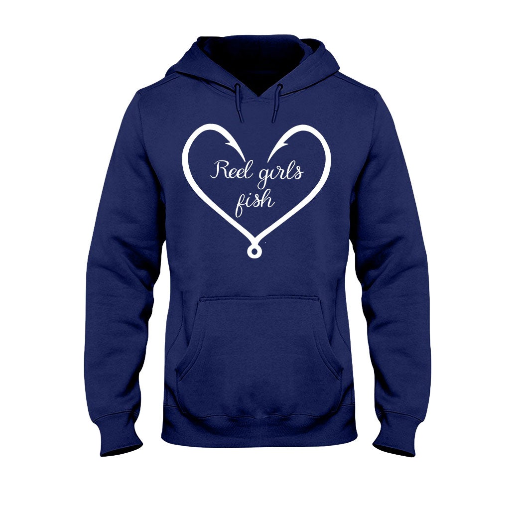 Reel Girl Fish - T-shirt and Hoodie 112021