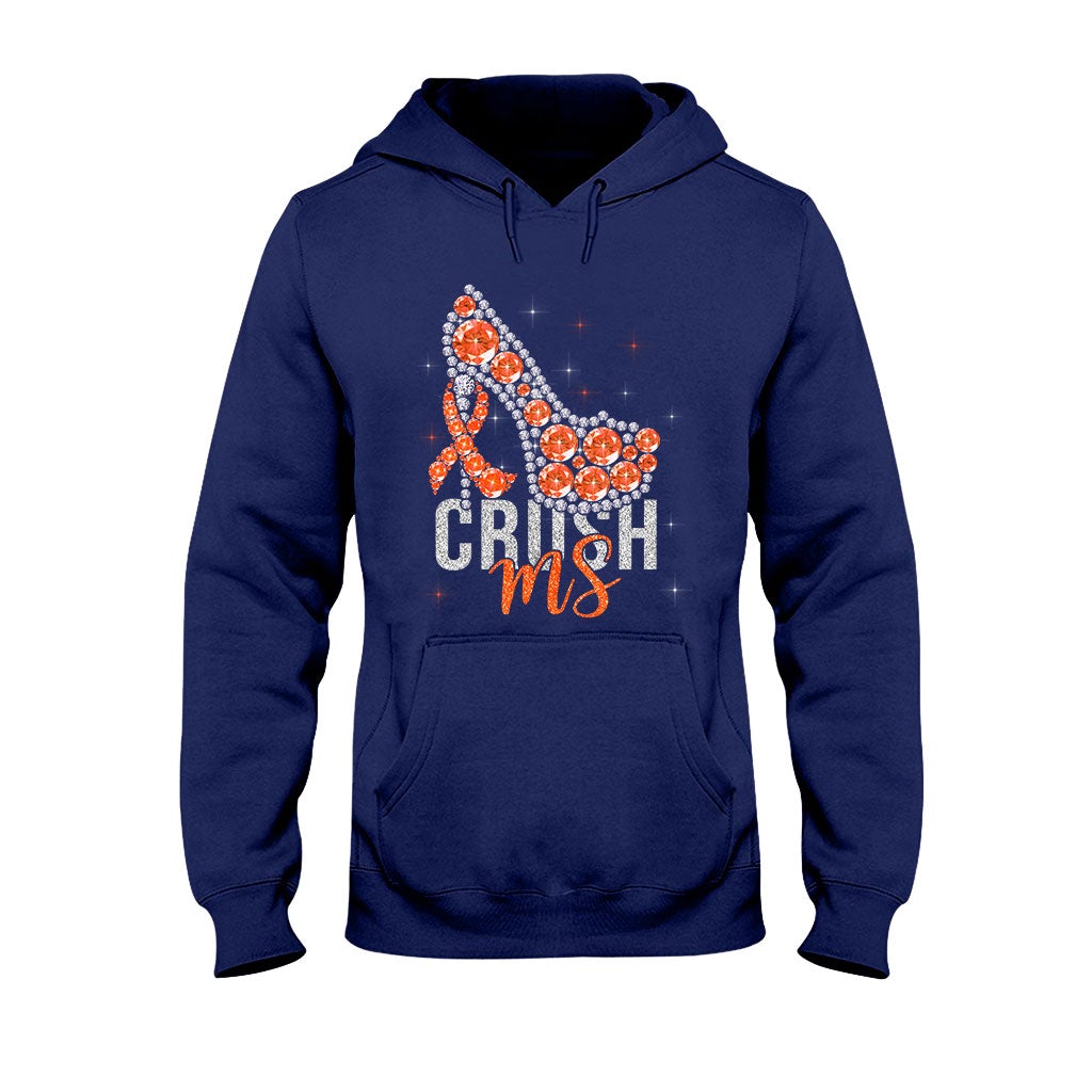 Crush MS High Heel - Multiple Sclerosis Awareness T-shirt and Hoodie 112021