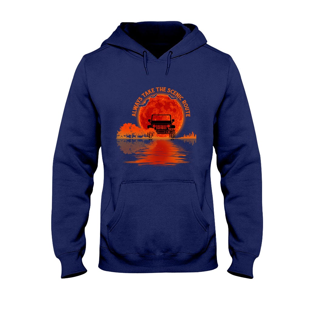 Always Take The Scenic Route - Car T-shirt and Hoodie 112021