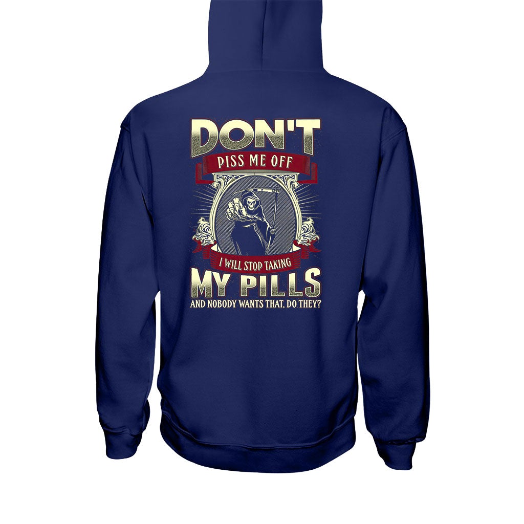 Don't Piss Me Off - Skull T-shirt and Hoodie 0721