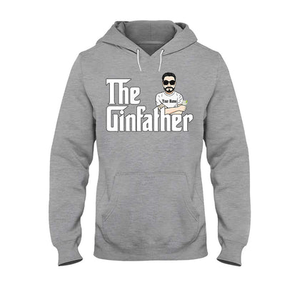 The Gin Father - Personalized Father's Day T-shirt and Hoodie