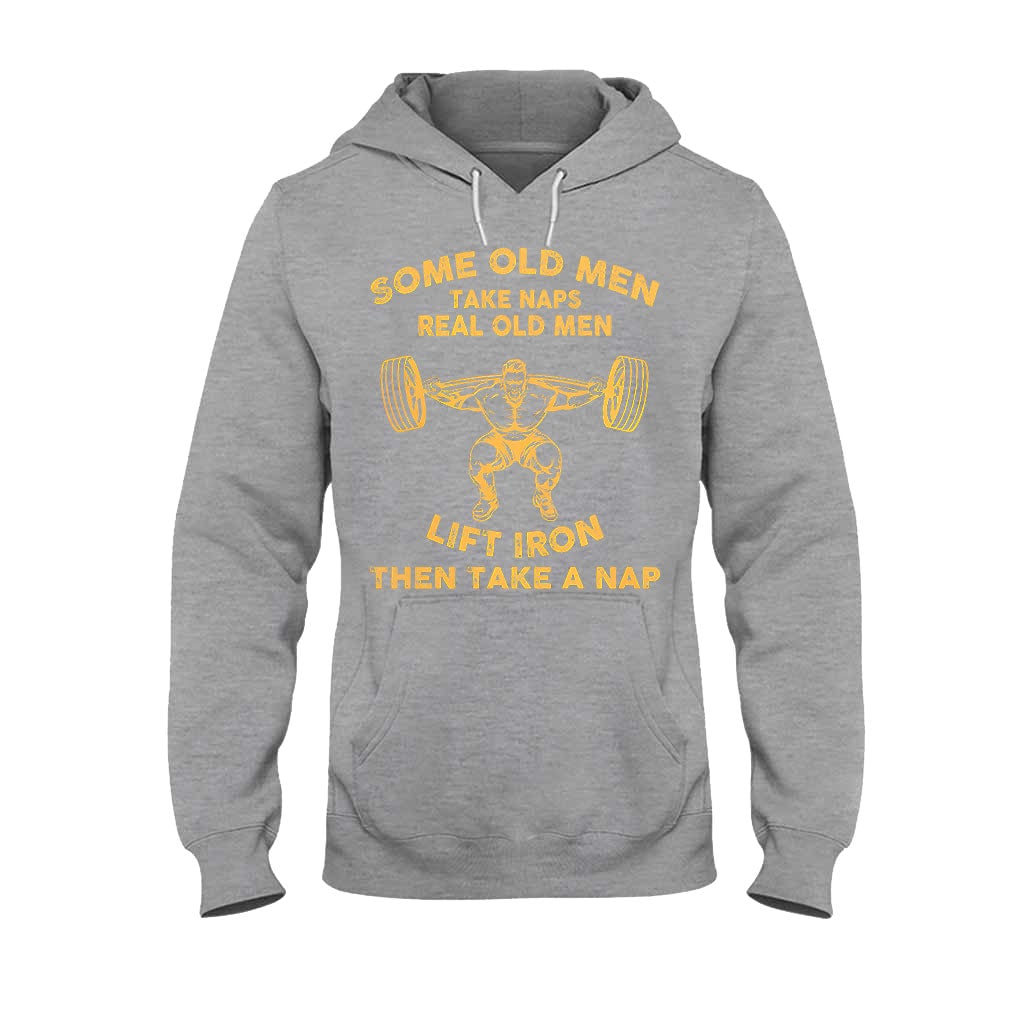 Some Old Men - Weightlifting T-shirt And Hoodie 092021