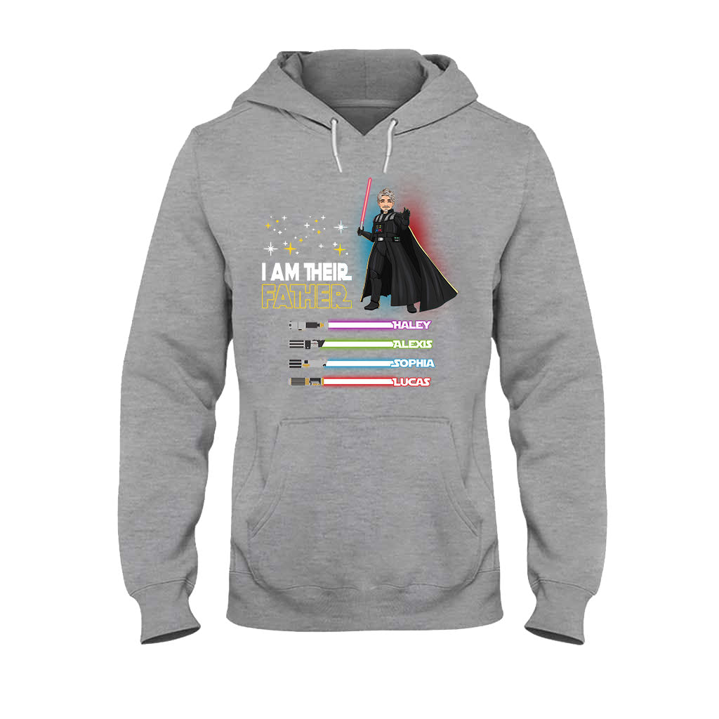 I'm Their Father - Personalized Father T-shirt and Hoodie