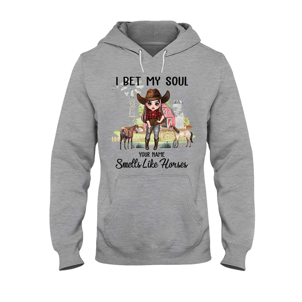 I Bet My Soul Smells Like Horses - Personalized Horse T-shirt and Hoodie