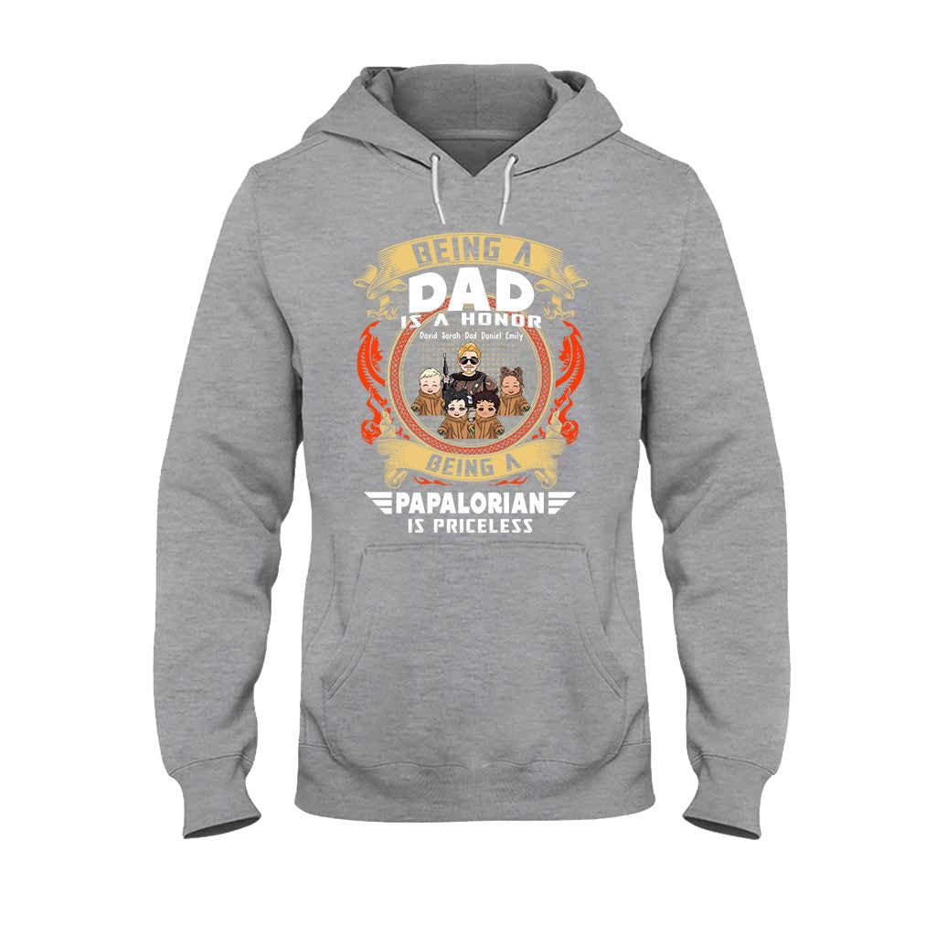 Priceless Papalorian - Personalized The Force T-shirt and Hoodie