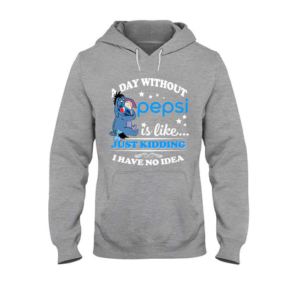 A Day Without Blue Soft Drink T-shirt and Hoodie