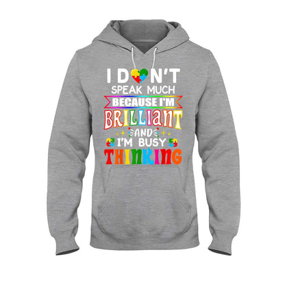 I'm Brilliant Autism Awareness T-shirt and Hoodie 112021