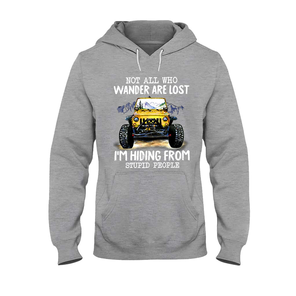 Not All Who Wander Are Lost - Car T-shirt and Hoodie 112021