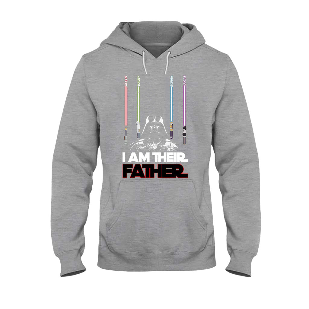 I Am Their Father - Personalized Father's day Father T-shirt and Hoodie