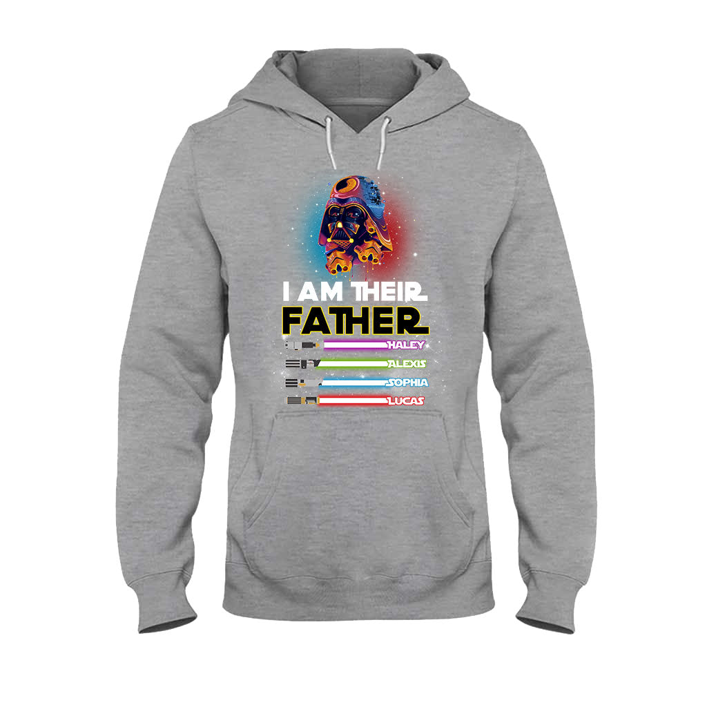 I Am Their Father - Personalized Father's day The Force T-shirt and Hoodie