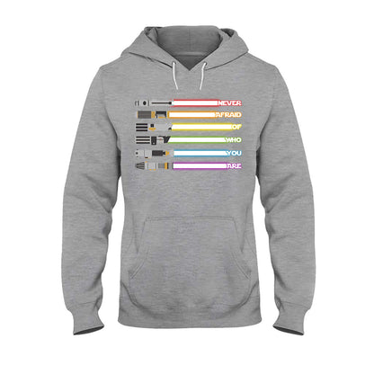 Never Be Afraid Of Who You Are - LGBT Support T-shirt and Hoodie