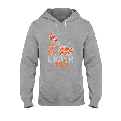 Crush MS High Heel - Multiple Sclerosis Awareness T-shirt and Hoodie 112021