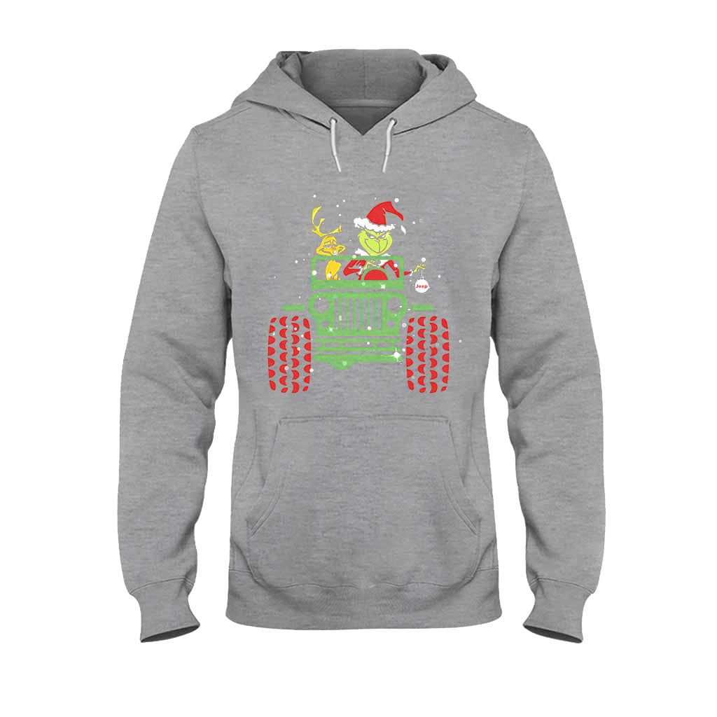 Christmas Jingle Car - T-shirt and Hoodie 1121