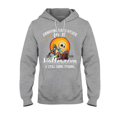 Annoying Each Other - Personalized Halloween Nightmare T-shirt and Hoodie